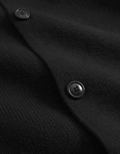 Les Deux miesten paitatakki FISHER COTTON MILANO OVERSHIRT, musta