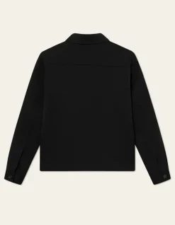 Les Deux Miesten Paitatakki, MARSEILLE HYBRID JACKET Musta