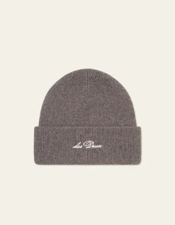 Les Deux miesten pipo, Wayne Embroidered Beanie Kameli