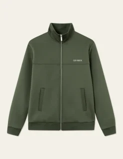 LES DEUX Miesten Takki BALLIER TRACK JACKET Armeijanvihreä
