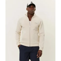 LES DEUX Miesten Takki BALLIER TRACK JACKET Luonnonvalkoinen