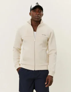 LES DEUX Miesten Takki BALLIER TRACK JACKET Luonnonvalkoinen
