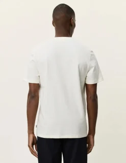 Les Deux miesten t-paita Ben Troy Keys T-shirt, luonnonvalkoinen