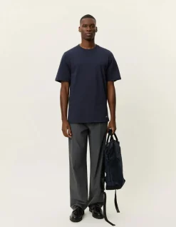 Les Deux miesten t-paita Ben Coffee Artist T-shirt, tummansininen