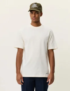 Les Deux miesten t-paita Ben Coffee Artist T-shirt, luonnonvalkoinen