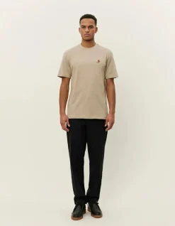 Les Deux miesten t-paita, CLYDE T-SHIRT Beige