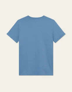 Les Deux miesten t-paita, HARMONY T-SHIRT Sininen