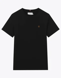 LES DEUX MIESTEN T-PAITA NORREGAARD T-SHIRT Musta