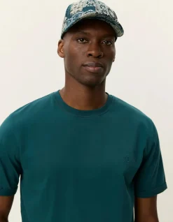 Les Deux miesten t-paita Norregaard Contrast T-shirt, vihreä