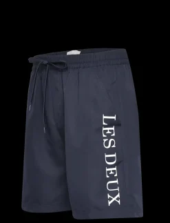 Les Deux Miesten Uimashortsit, K LES DEUX LOGO SWIM SHORTS Musta