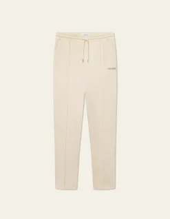 LES DEUX verryttelyhousut, BALLIER TRACK PANTS Luonnonvalkoinen