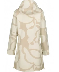 Luhta naisten takki Ailio, kuosillinen beige