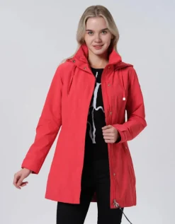 Luhta naisten takki, ERIKKALA TAKKI D Punainen