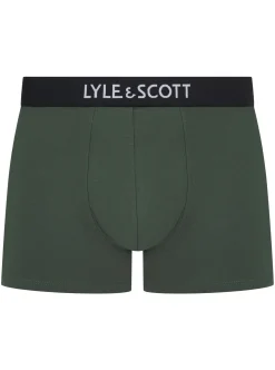 Lyle & Scott miesten bokserit, NATHAN 3-PACK BOXER Musta