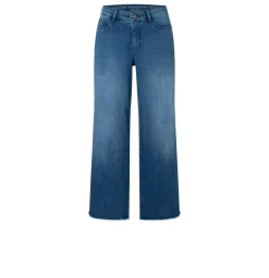 Mac naisten farkut, DREAM WIDE CROPPED Indigo