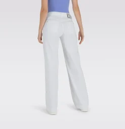 Mac naisten farkut, DREAM WONDER LIGHT WHITE Valkoinen