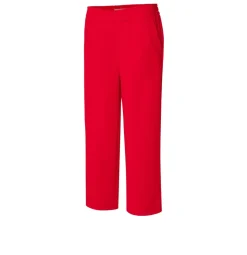Mac naisten housut, Chiara cropped Punainen