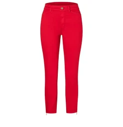 Mac Naisten Housut, Dream Chic 7/8 Punainen