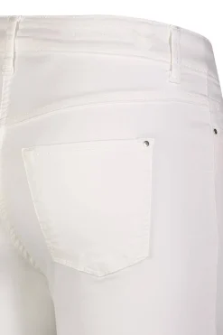 Mac Naisten Housut, Dream Chic 7/8 Valkoinen
