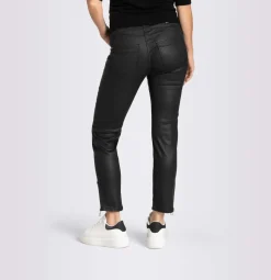 Mac Naisten Housut, RICH SLIM CHIC COATING Musta