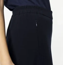 Mac naisten nilkkapituiset housut Coralie Cropped, tummansininen