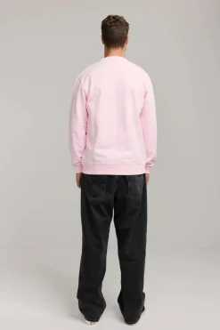 Makia collegepaita Seksipuhelin Sweatshirt, vaaleanpunainen