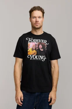 Makia Kummeli Forever Young T-shirt, musta