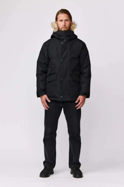 Makia Miesten Parkatakki, HELSINKI PARKA Musta