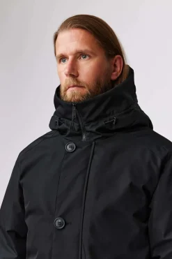 Makia Miesten Parkatakki, HELSINKI PARKA Musta