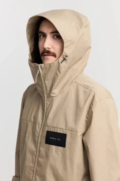 Makia Miesten Takki, MERIDIAN JACKET Beige