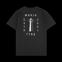 Makia miesten t-paita, CAIRN T-SHIRT Musta