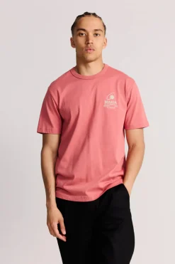 Makia miesten t-paita Cosmic T-shirt, koralli