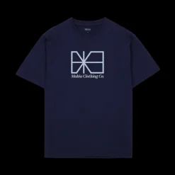 Makia miesten t-paita, CROSSING T-SHIRT Tummansininen