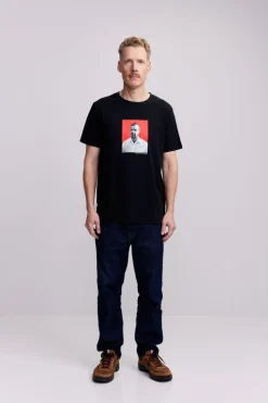 Makia Miesten T-Paita, TONNI T-SHIRT Musta