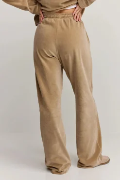Makia naisten housut Anne Trousers, vaalea beige
