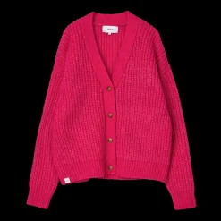 Makia naisten neuletakki Florence Cardigan, pinkki