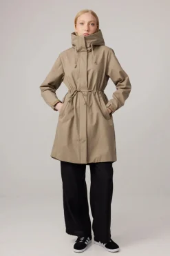 Makia naisten takki Rylie Jacket, ruskeanharmaa