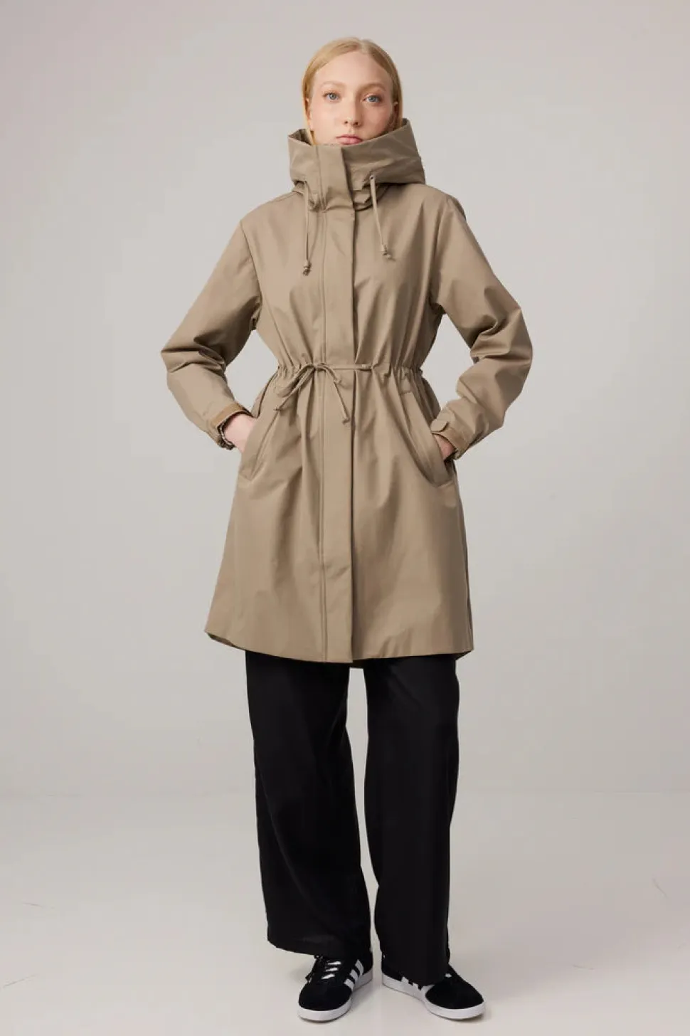 Makia naisten takki Rylie Jacket, ruskeanharmaa