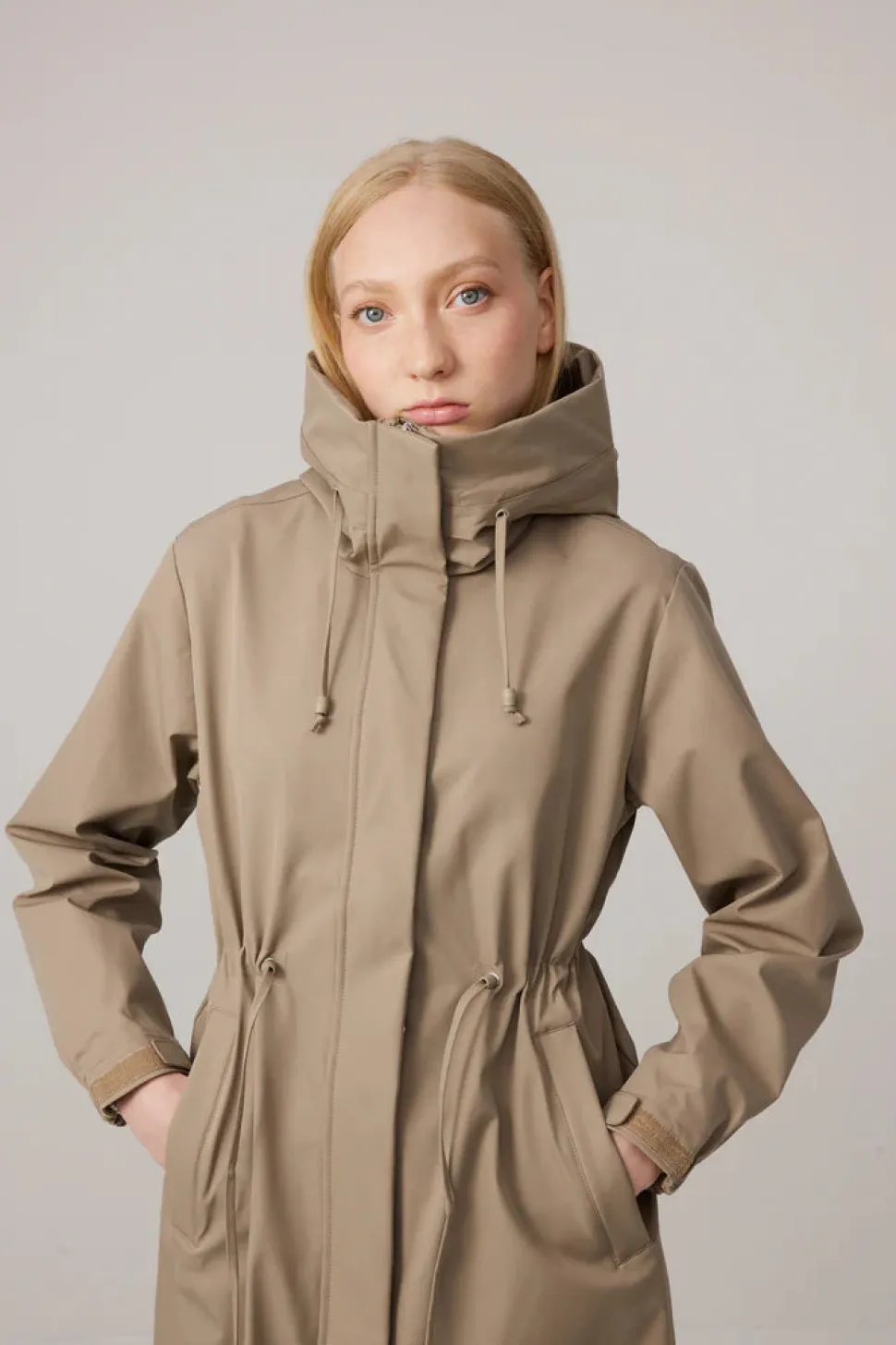 Makia naisten takki Rylie Jacket, ruskeanharmaa