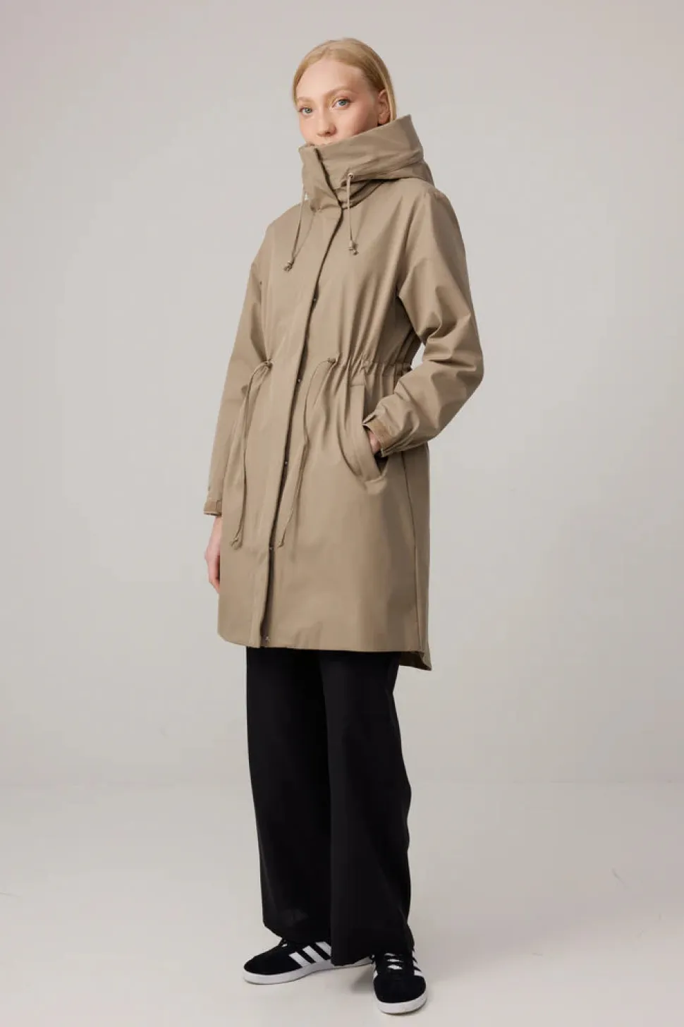 Makia naisten takki Rylie Jacket, ruskeanharmaa