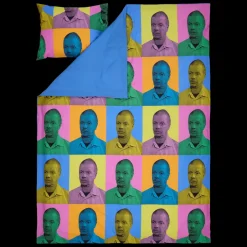 Makia Tonnin Seteli Duvet Cover Set, monivärinen kuosi