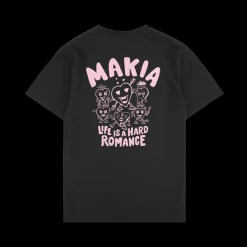 Makia unisex t-paita, FEELING T-SHIRT Musta