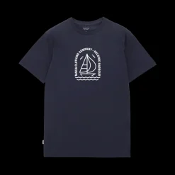 Makia unisex t-paita, REGATTA T-SHIRT Tummansininen