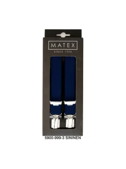 Matex miesten Henkselit Tummansininen