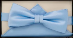 Matex rusetti ja taskuliina Vaaleansininen