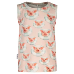Metsola Lasten Toppi, WATER DONUTS TANKTOP Vaaleanpunainen Kuosi