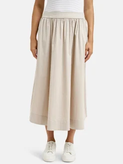 Milano Italy naisten hame, MID SKIRT Hiekka