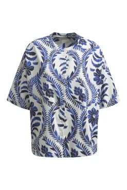 Milano Italy naisten pusero Sininen Kuosi