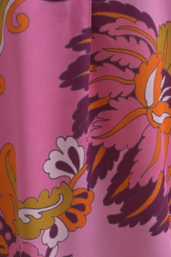 Milano Italy naisten pusero, BLOUSE BARBIE PRINT Pinkki Kuosi