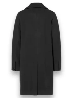 Milo coats naisten villakangastakki, LOLA Musta